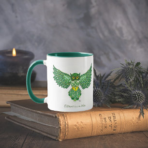 Caneca Célula de Voo Verde