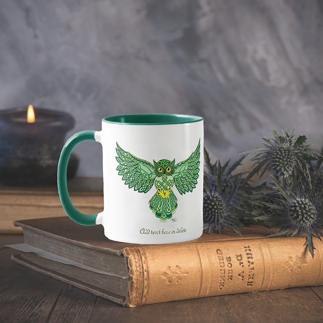 Caneca Célula de Voo Verde (Criador carregado)