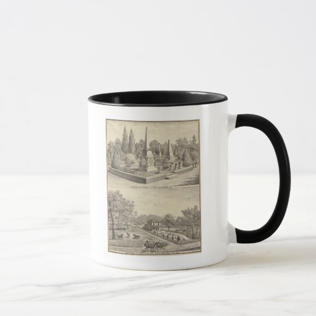 Caneca Cemitério de Sacto, res Woodland (Direita)
