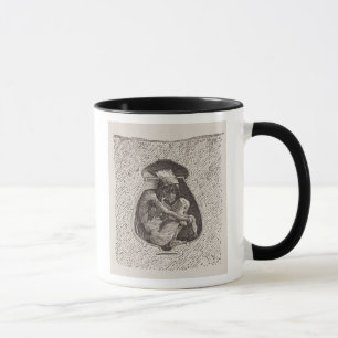 Caneca Cemitério indiano velho