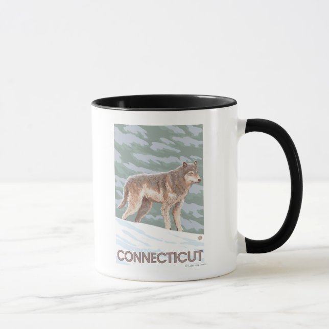 Caneca Cena ConnecticutWolf (Direita)