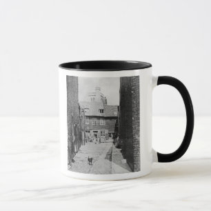 Caneca Cena da rua no Victorian Londres