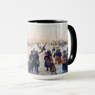 Caneca Cena De Ice. Belas Artes, presentes de Natal