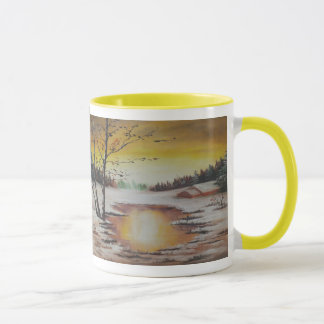 Caneca Cena de Inverno de Mug Ann Hayes
