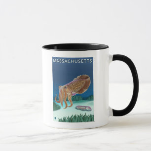 Caneca Cena de MassachusettsCuttlefish