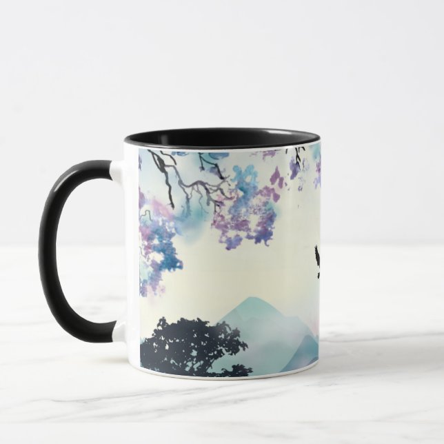 Caneca Cena de Montanha (Esquerda)