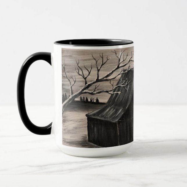 Caneca Cena de Neve Mug (Esquerda)