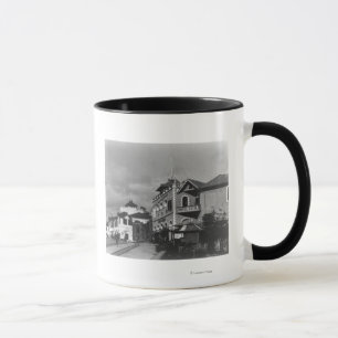 Caneca Cena de Rua em Mombassa Quênia Fotografia