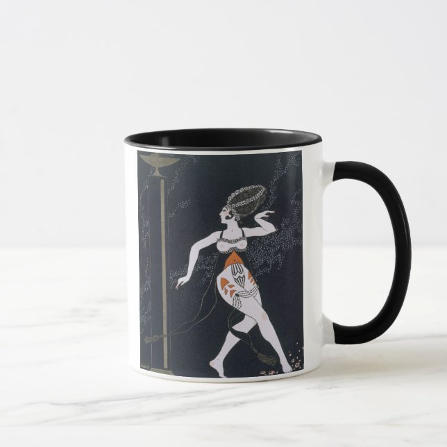 Caneca Cena do balé com Tamara Karsavina (1885-1978) 191 (Direita)