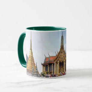 Caneca Cena do Grande Palácio de Banguecoque na Tailând