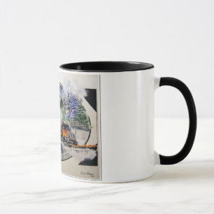 Caneca Cena do inverno