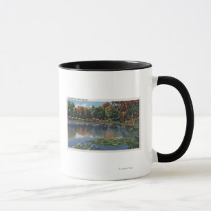 Caneca Cena do lago Idaho com lírio PadsIdaho