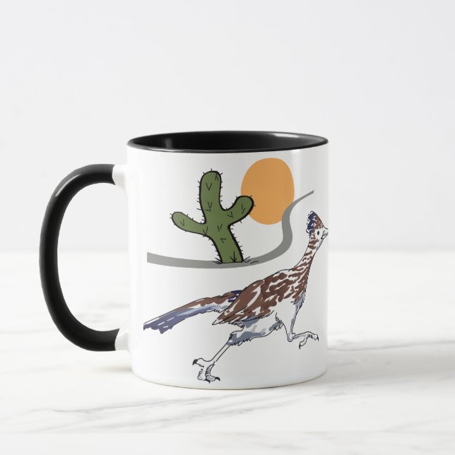 Caneca cena do Roadrunner (Esquerda)