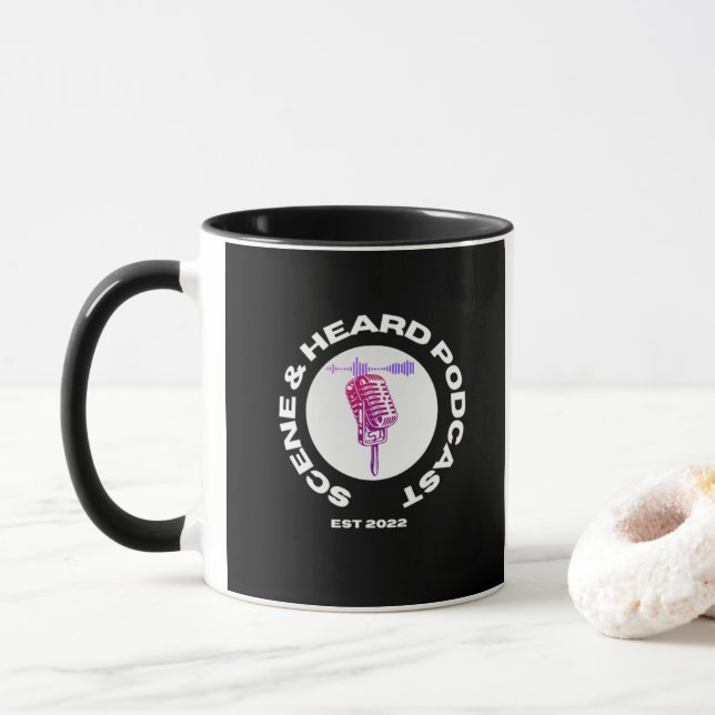 Caneca Cena e café (Com Donut)