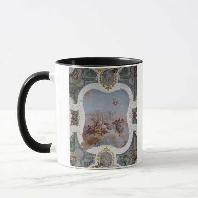 Caneca Cena mitológica com o zodíaco (fresco) (Esquerda)