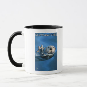 Caneca Cena nova da lontra de HampshireSea