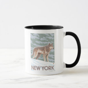 Caneca Cena nova de YorkWolf