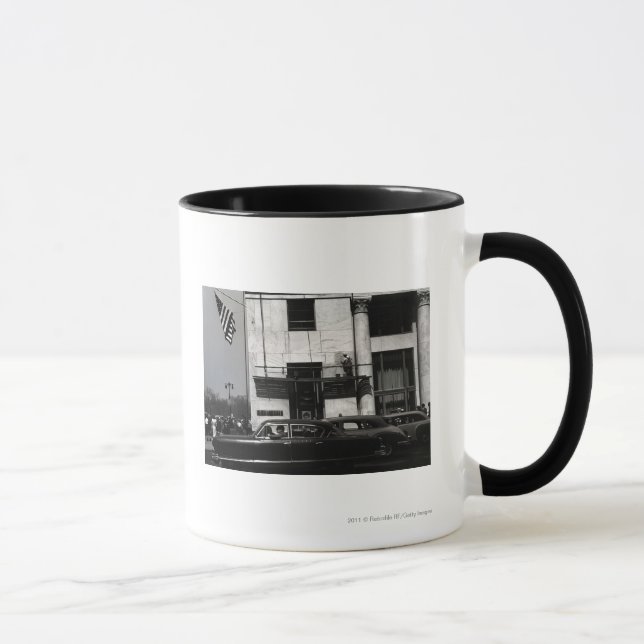 Caneca Cena urbana nos EUA (Direita)