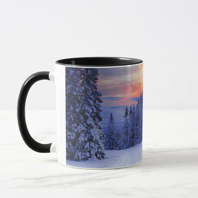 Caneca Cenário de inverno (Esquerda)