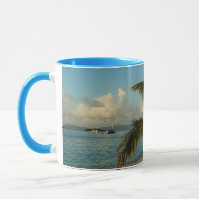 Caneca Cenário de praia (Esquerda)