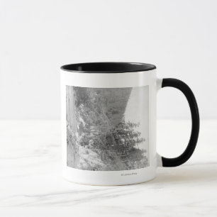 Caneca Cenário na estrada Deadwood para Sturgis