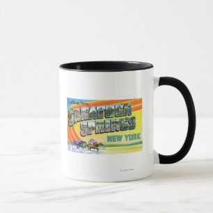 Caneca Cenas com letras grandes - Saudações de
