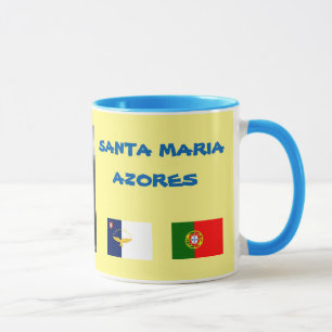 Caneca cénico da caneca de Santa Maria Açores