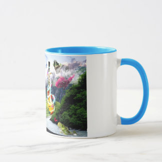 Caneca cénico da estrada