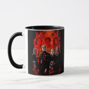 Caneca Cenobites Horror Art Mug - Homenagem Gótica Escura