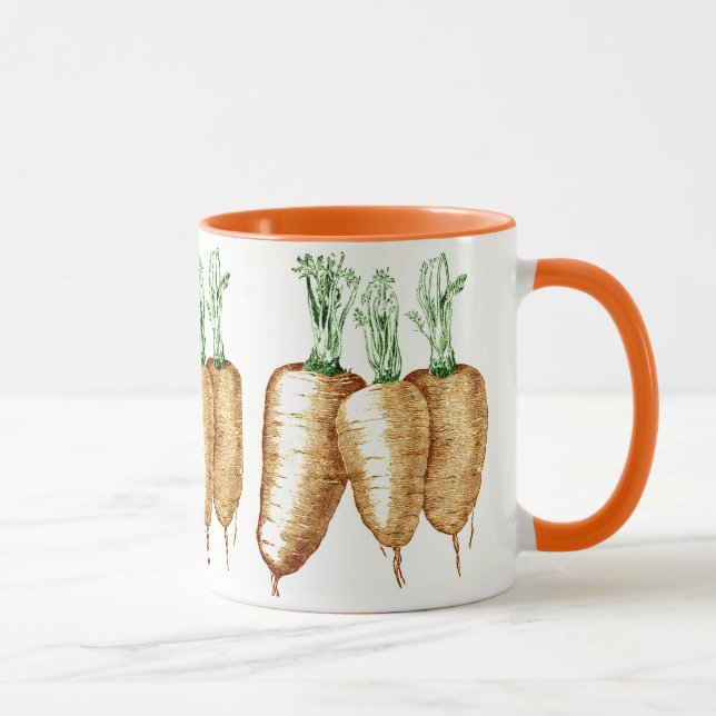 Caneca Cenouras Laranja (Direita)