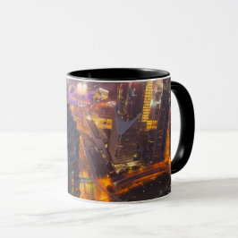 Caneca Centro da cidade de Xangai