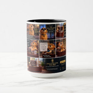 Caneca CEO Cachorro Julgando Você Amante de Animai