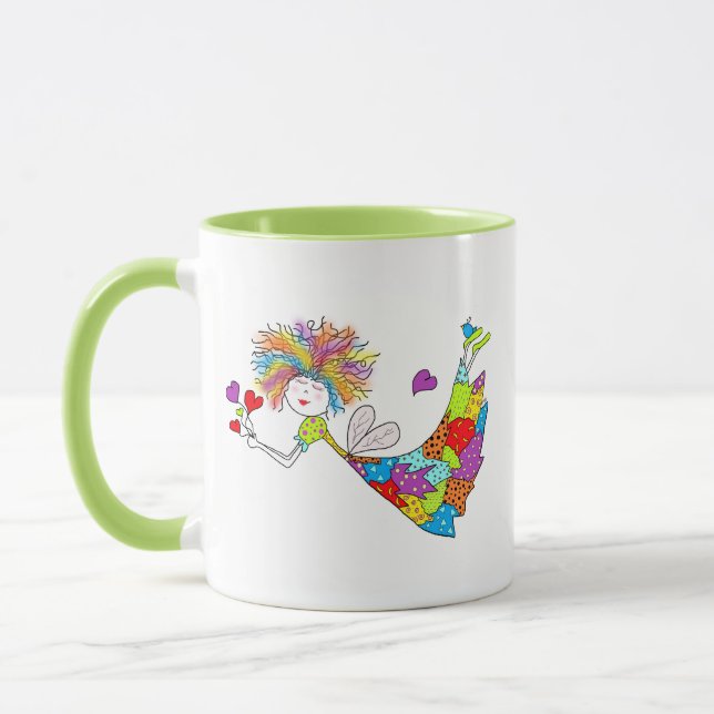 Caneca Ceramic Mug Whimsical Fairy (Esquerda)