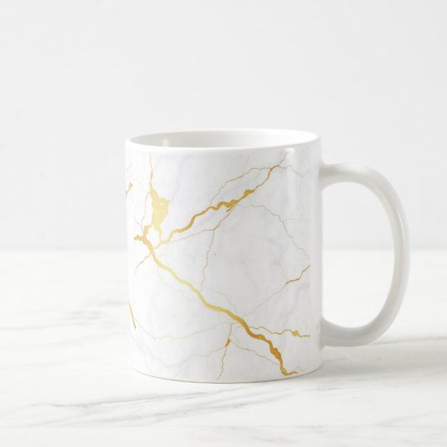 Caneca Cerâmica com Design de padrão do Azulejo (Direita)