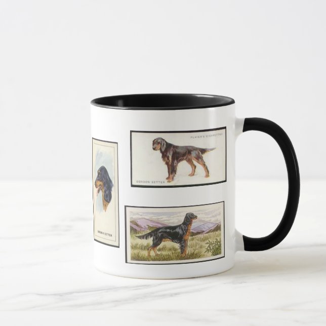 Caneca Cerâmica de Cigarro Gordon Setter (Direita)