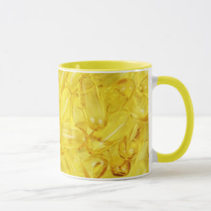 Caneca Cerâmica de Óleo de Peixe