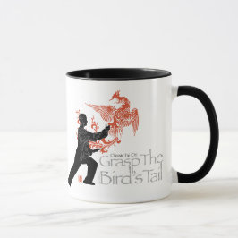 Caneca cerâmica de Phoenix fogo" do qui de Yang