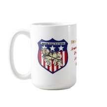 caneca cerâmica do aniversário do 70