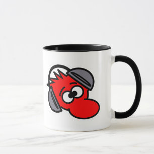 Caneca cerâmica do gajo do auscultadores