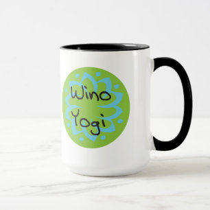 Caneca cerâmica do iogue do Wino