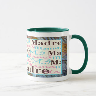 Caneca cerâmica do Mama/turquesa de Mamacita