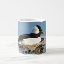 Caneca cerâmica do pato do Bufflehead