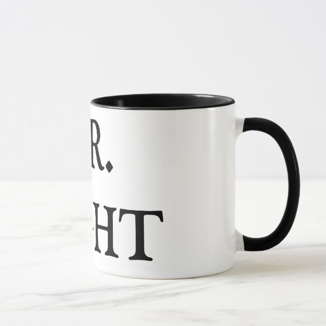 Caneca cerâmica do Sr. DIREITO (Direita)