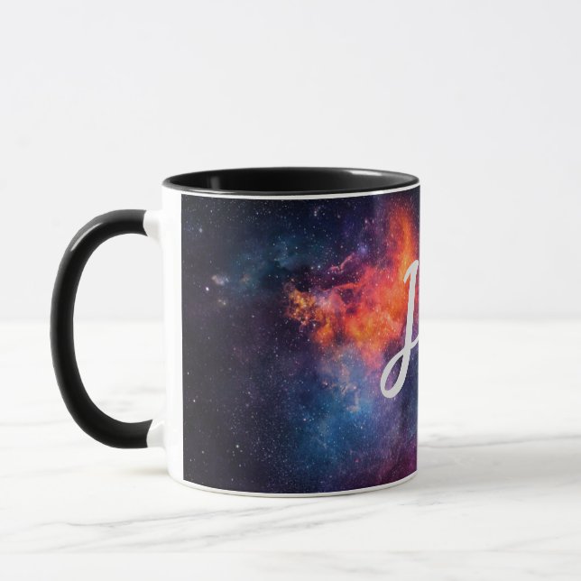 Caneca Cerâmica Inspirada no Universo (Esquerda)