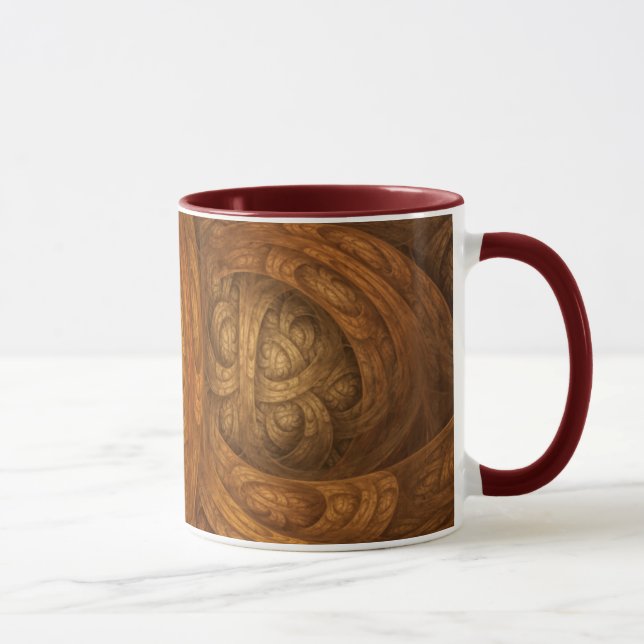 Caneca cerâmica "outonal" (Direita)
