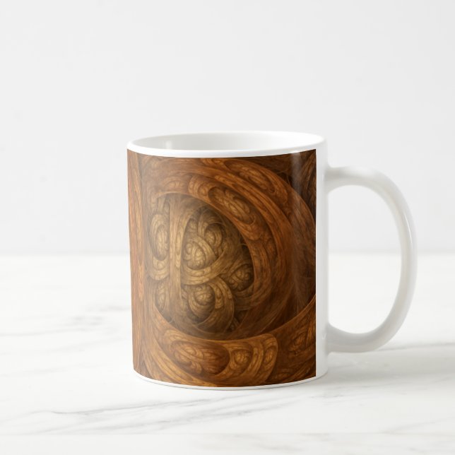 Caneca cerâmica "outonal" (Direita)