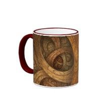 Caneca cerâmica "outonal"