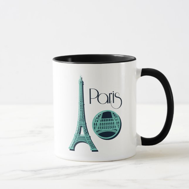 Caneca Cerceta de Paris (Direita)