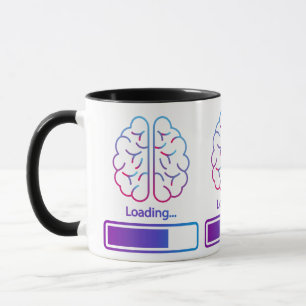 Caneca cérebro de carga