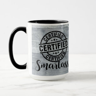 Caneca Certified Smartass 2